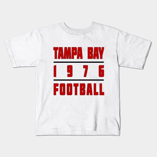 Tampa Bay 1976 football Classic Kids T-Shirt by Medo Creations